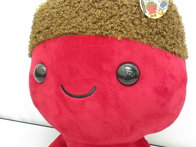 Amazon.co.jp: sz1848 のぼりべつ温泉 鬼のぬいぐるみ 登別鬼ちゃん 赤